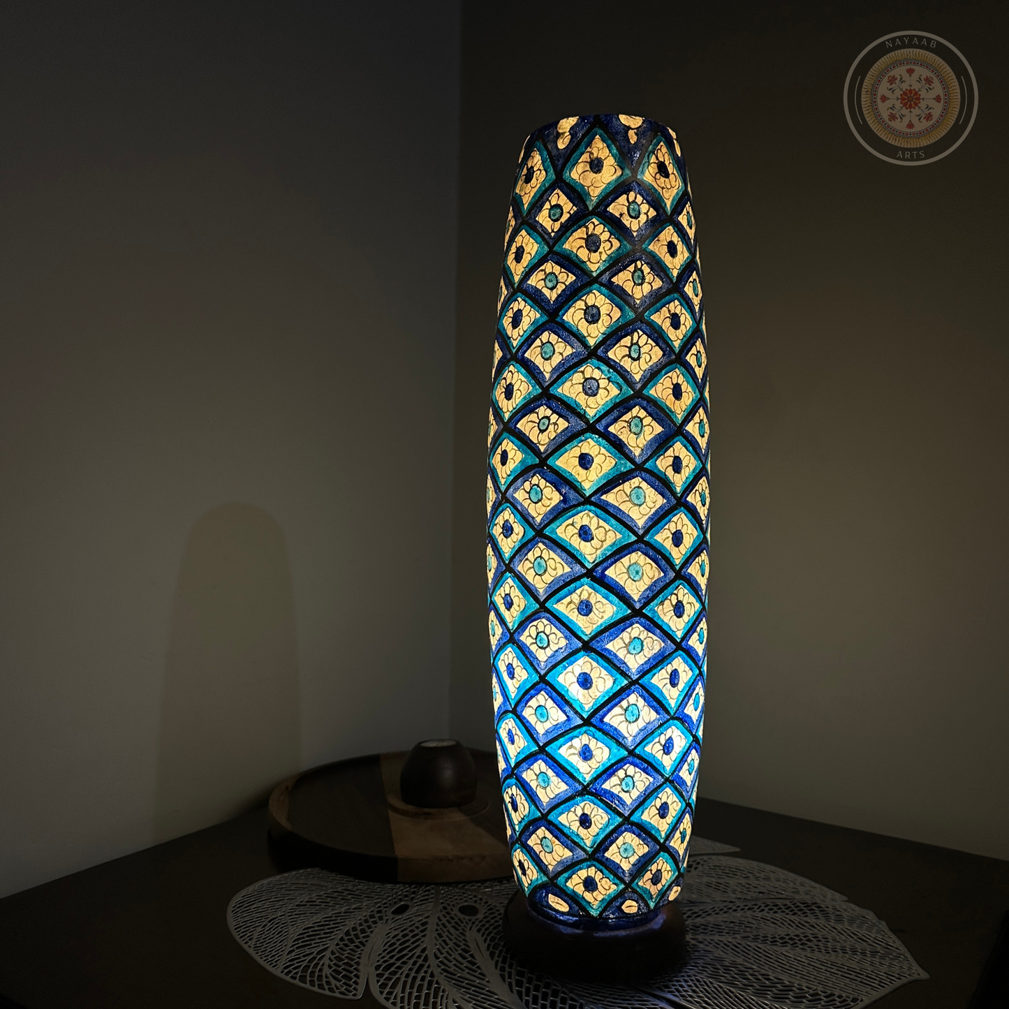 Camel Skin Bottle Shaped Lamp