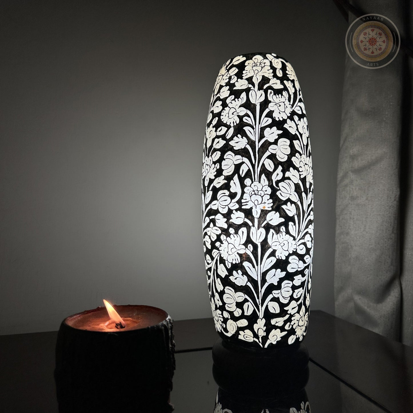 Camel Skin Bottle Shaped Lamp