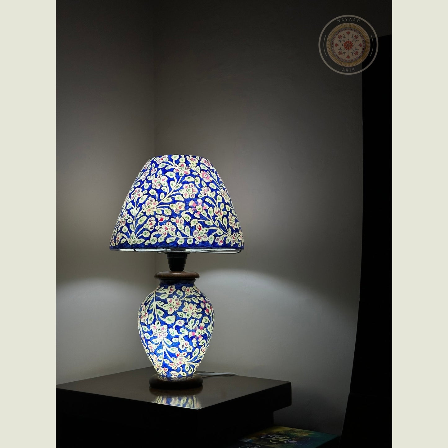 Camel Skin Sidetable Lampshade