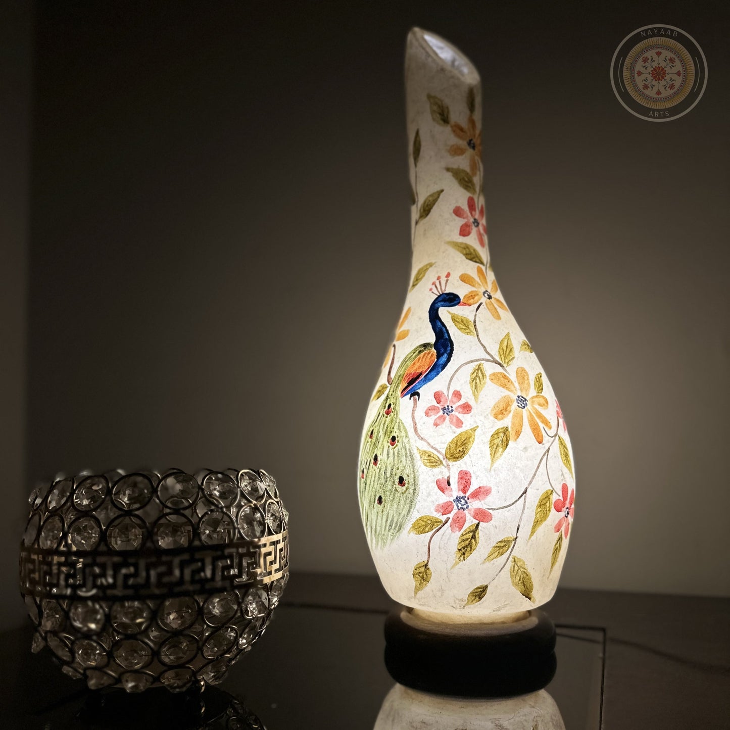 Camel Skin Surahi Lamp