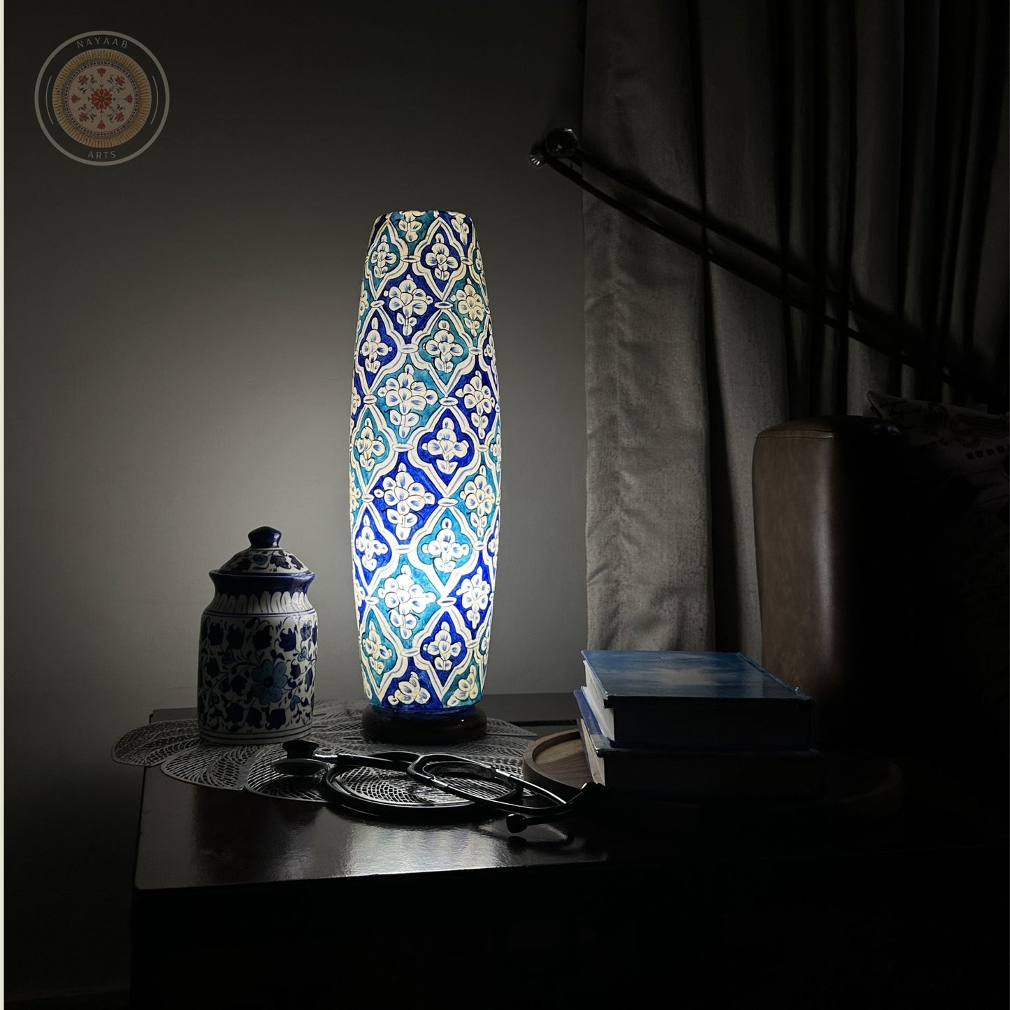 Camel Skin Bottle Shaped Lamp