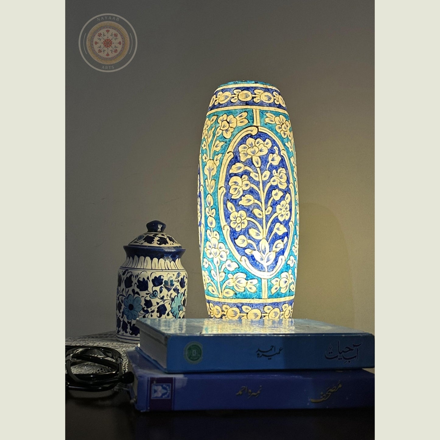 Camel Skin Bottle Shaped Lamp