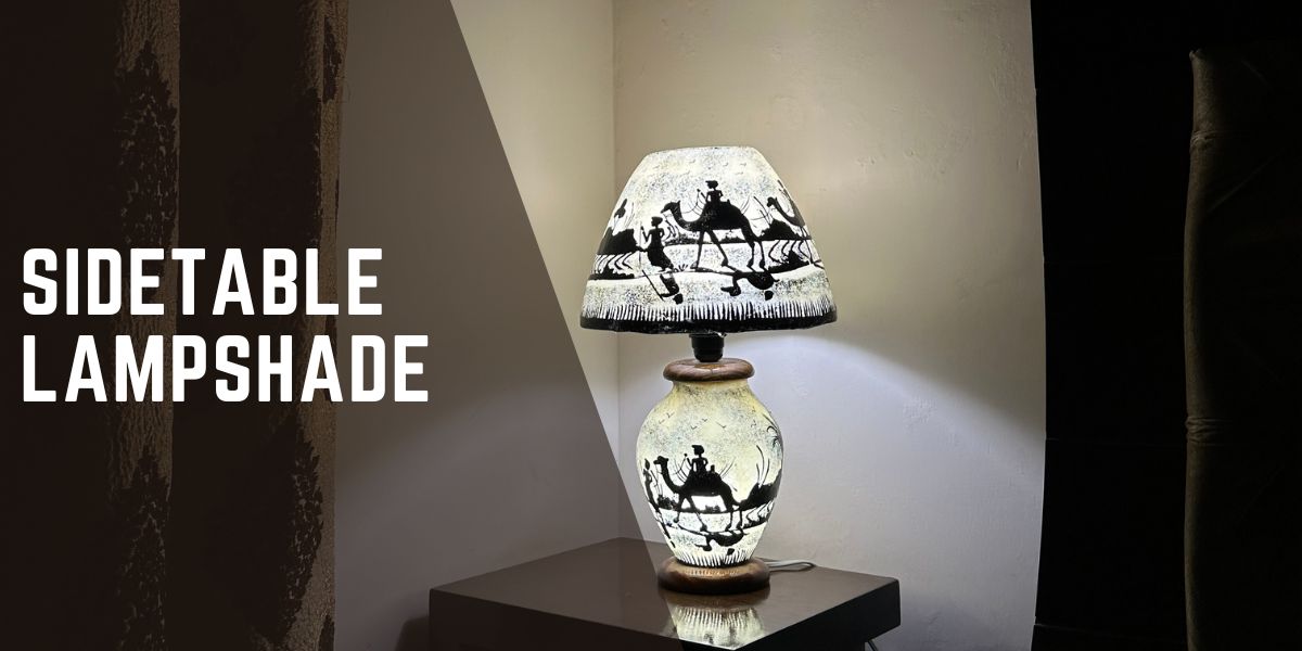 Sidetable Lampshade