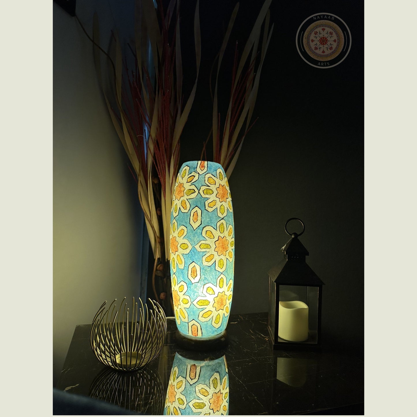 Camel Skin Bottle Shaped Lamp