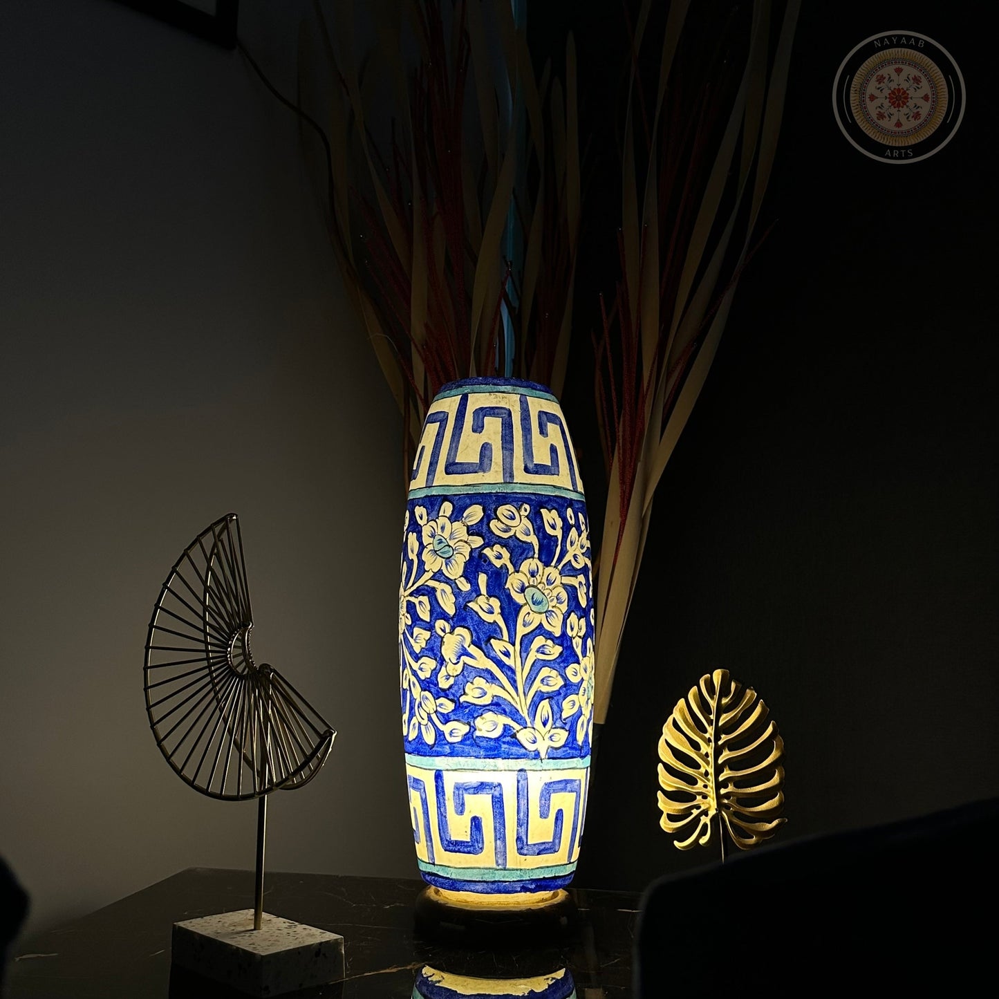 Camel Skin Bottle Shaped Lamp