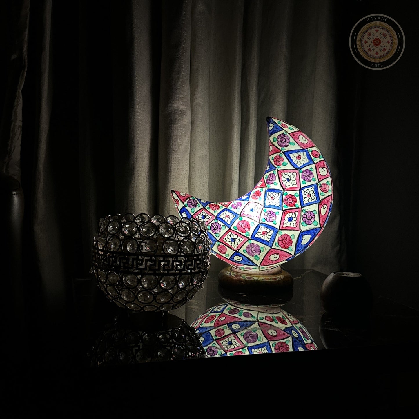 Camel Skin Moon Lamp