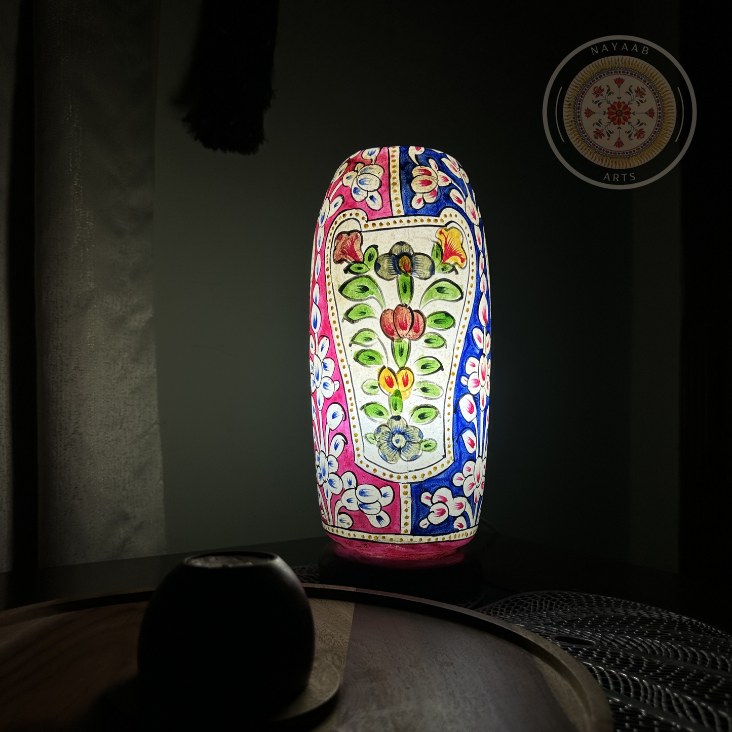 Camel Skin Bottle Shaped Lamp