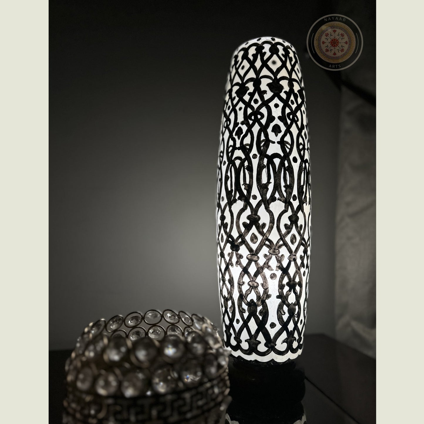 Camel Skin Bottle Shaped Lamp