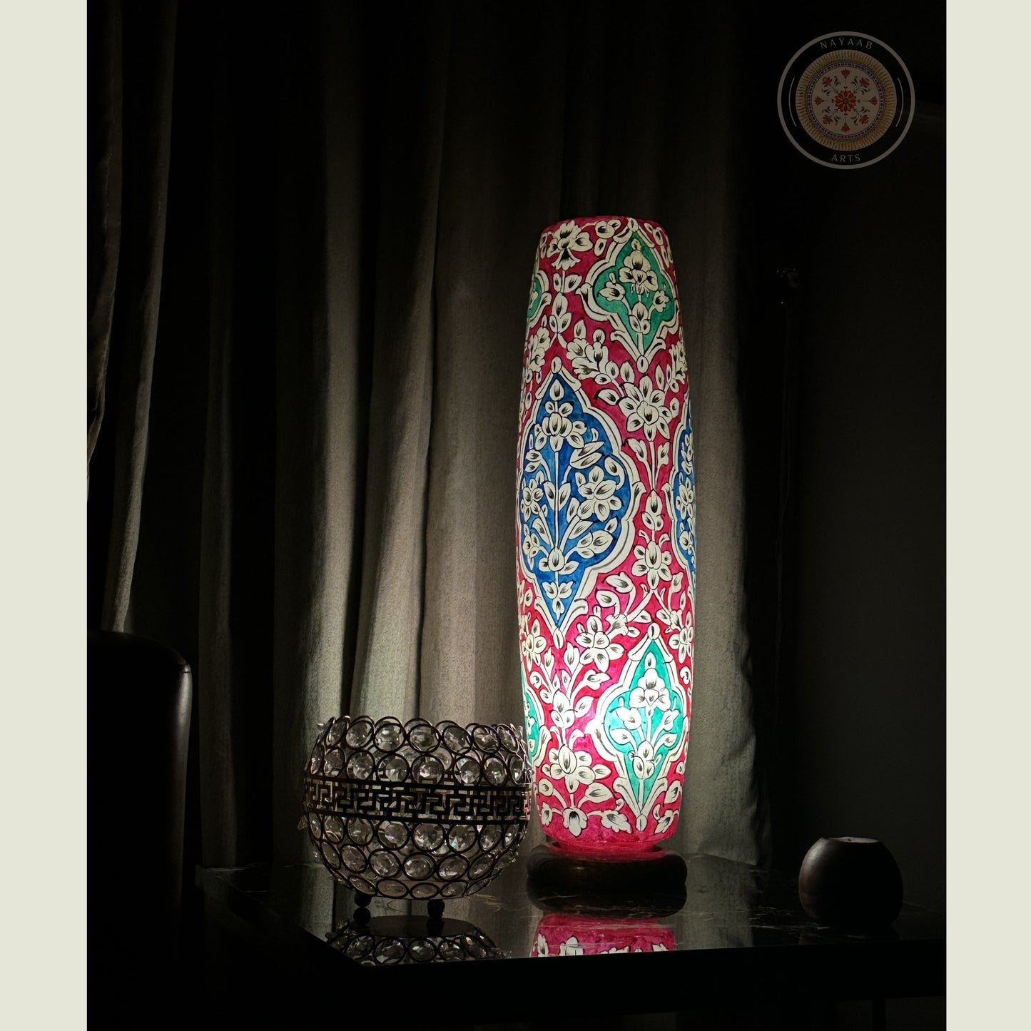 Camel Skin Bottle Shaped Lamp