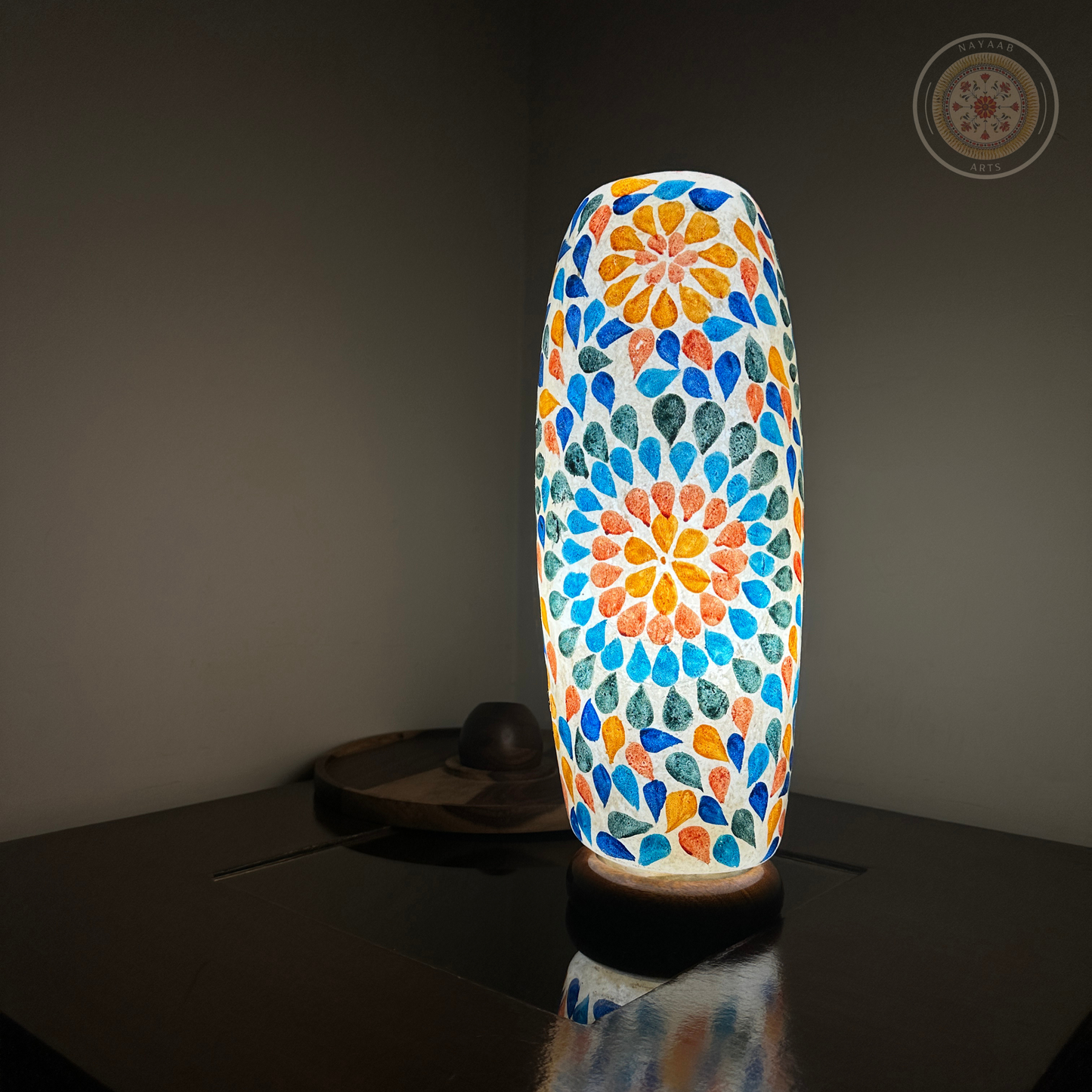 Camel Skin Bottle Shaped Lamp