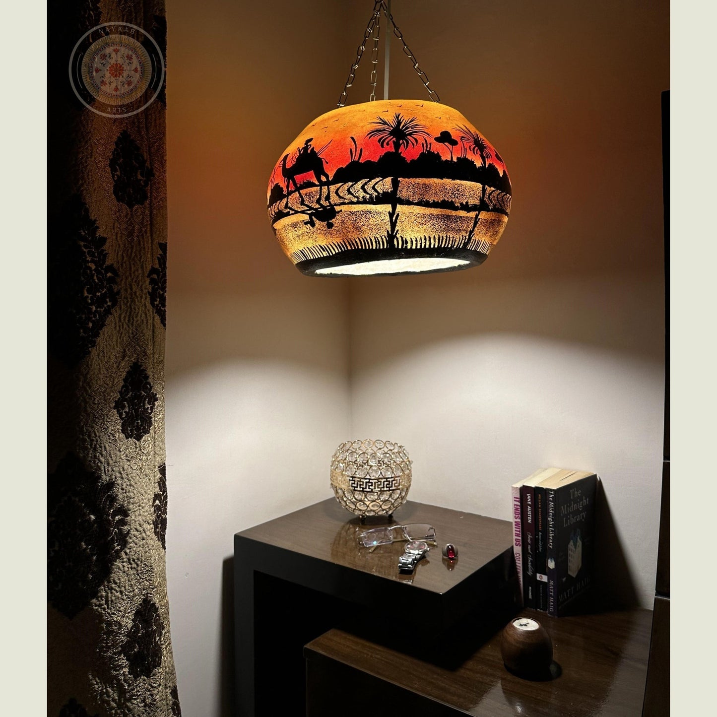 Camel Skin Ceiling Lamp