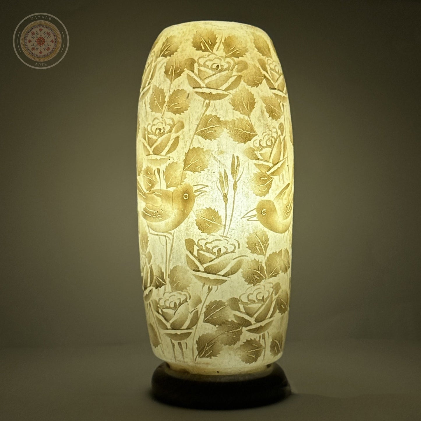 Camel Skin Bottle Shaped Lamp