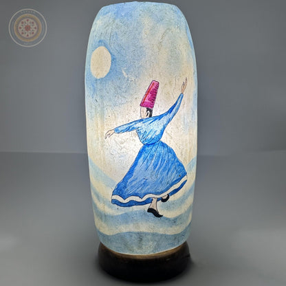 Camel Skin Bottle Shaped Lamp