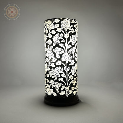 Camel Skin Glass Shaped Lamp