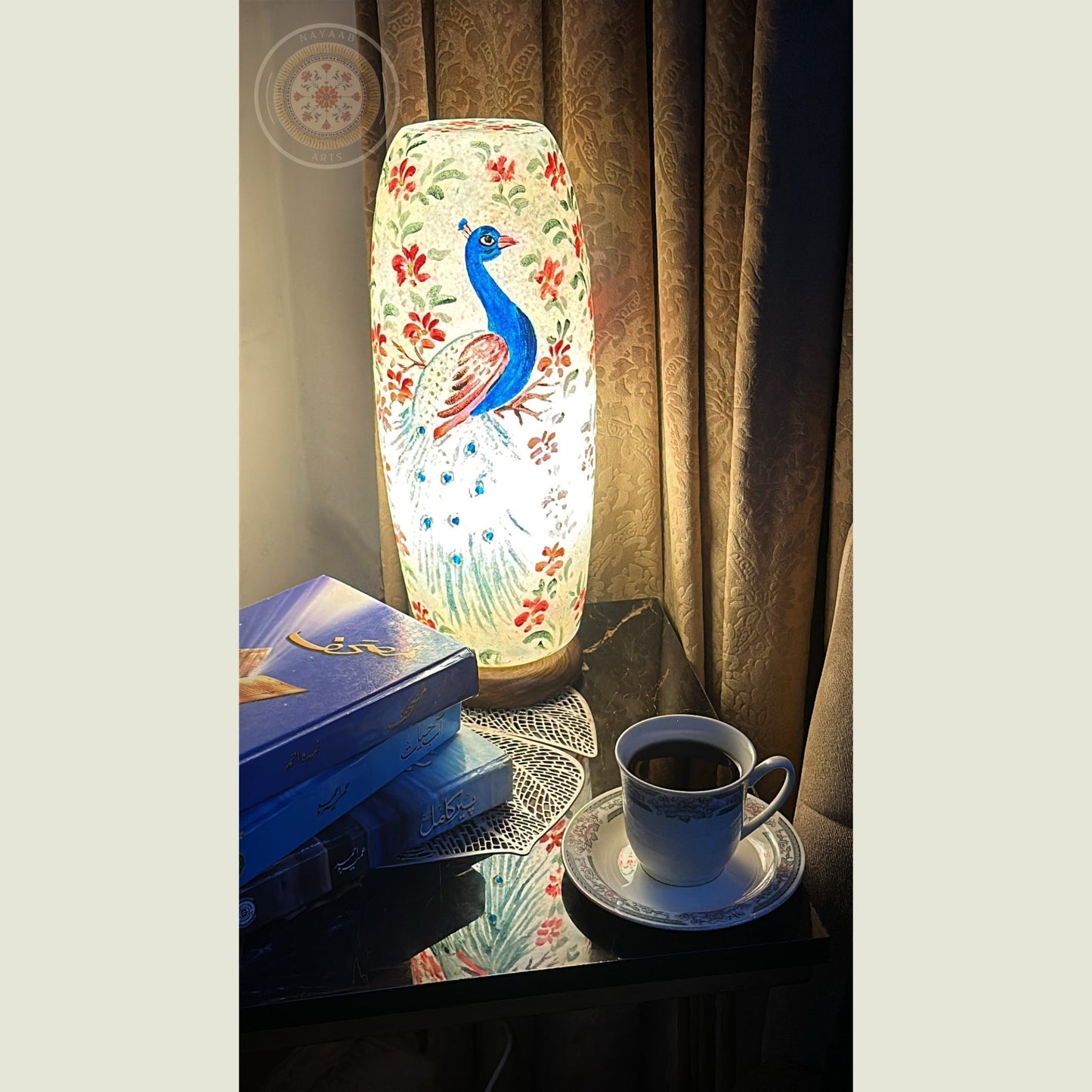 Camel Skin Bottle Shaped Lamp